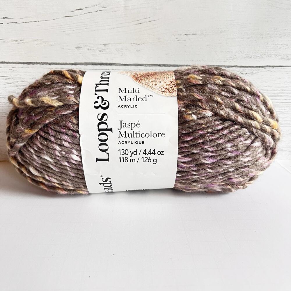 Loops & Threads Multi Marled Yarn, Coastal Cabin, 1 Skein